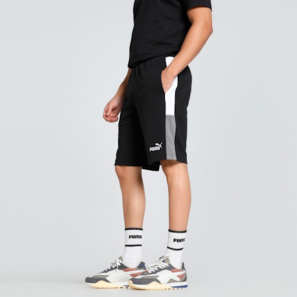 Colorblock Men's 10" Shorts, PUMA Black, extralarge-IND